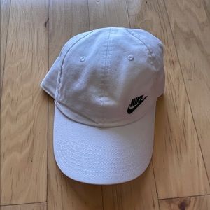 White Adjustable Nike Hat